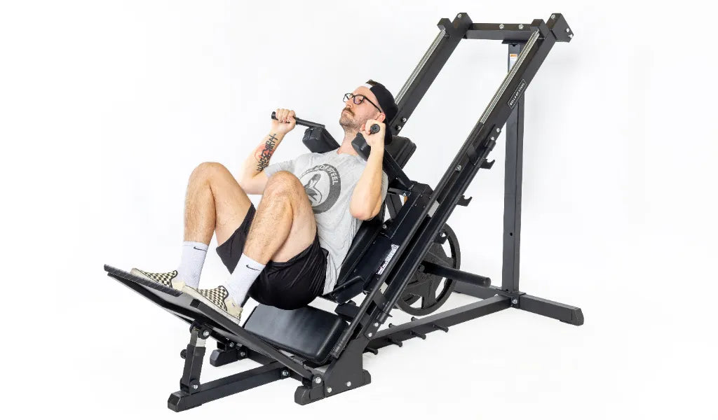 Hack Vertical How To Use Hack Squat Machine? – Bells of Steel