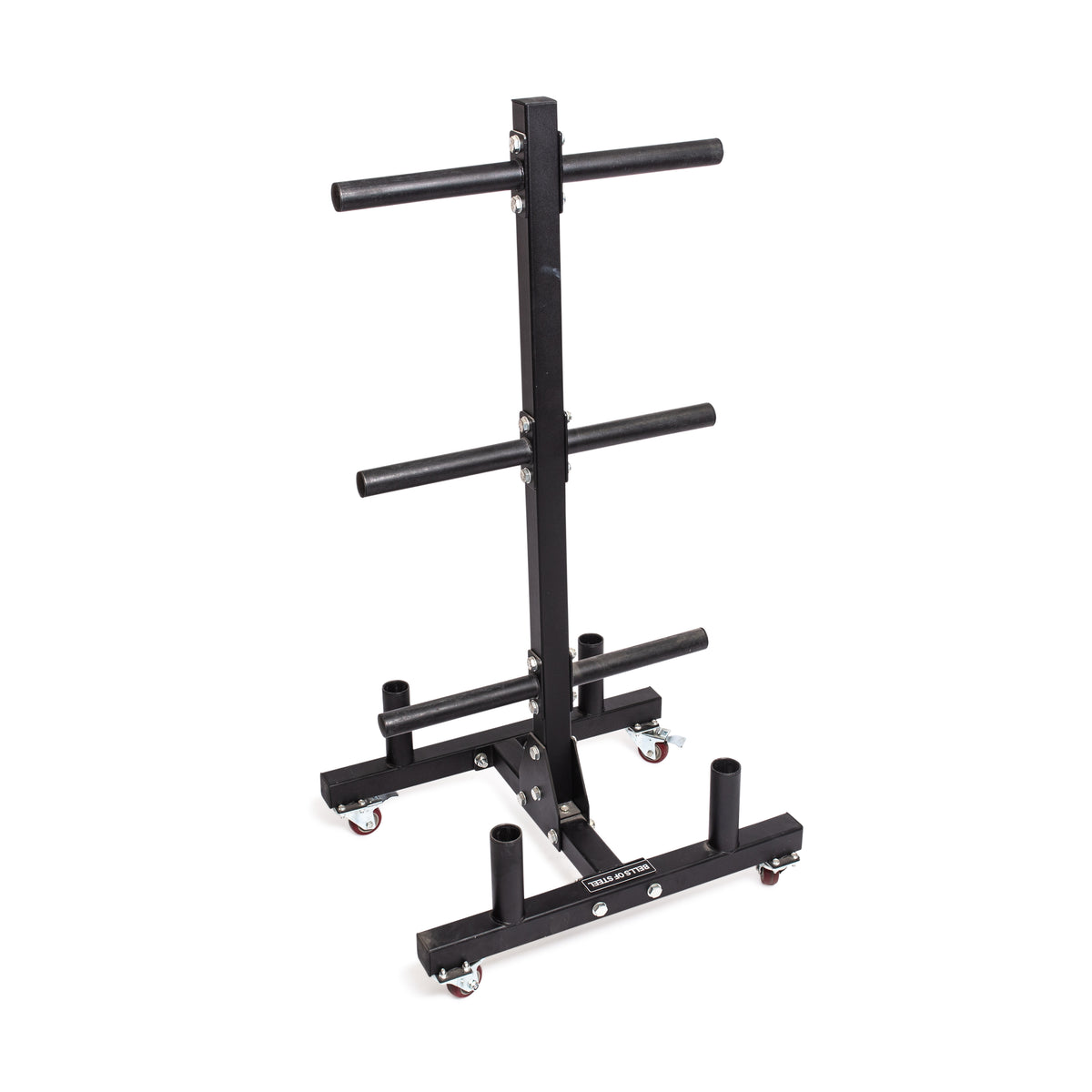 Bumper Plate Weight Tree Bar Holder