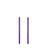 Two parallel purple vertical bars with numerous evenly spaced holes, resembling Bells of Steel's Hydra Vertical Uprights, stand against a plain white background.